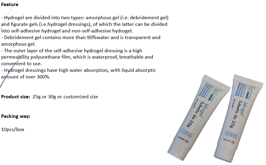 Hydrogel tube