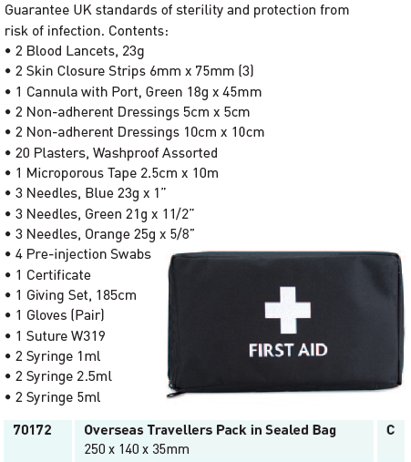 Sterile Medical Equipment Pack