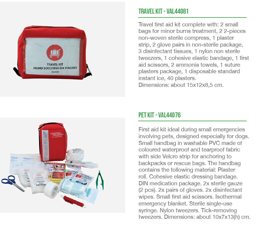 FIRST AID KITS
