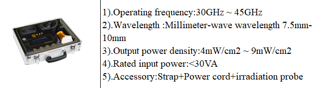 Milimeter wave therapy