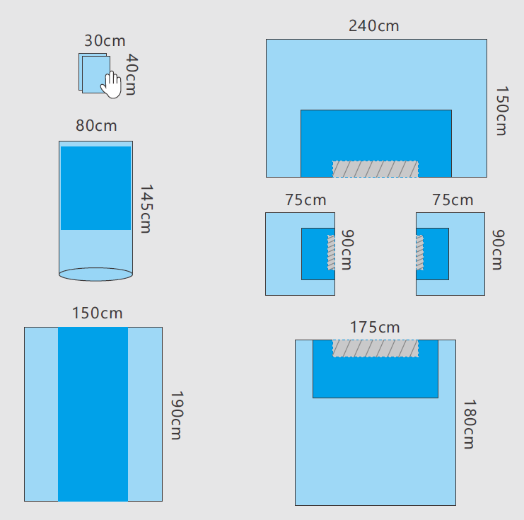 Sizes,Drape,Universal,5