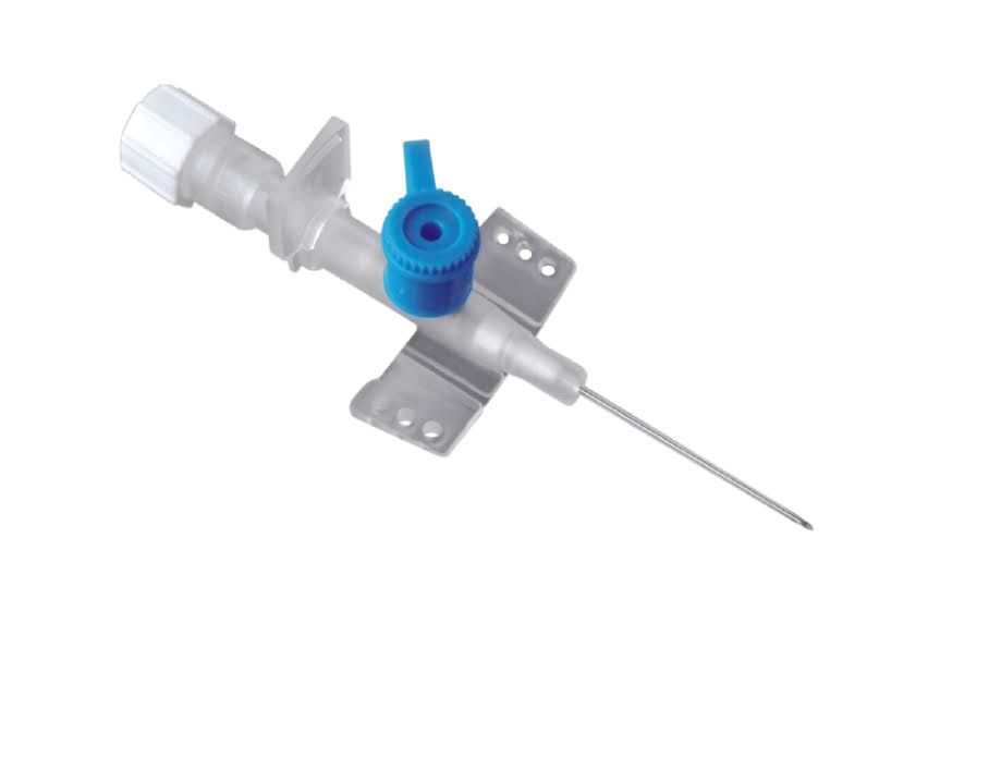 Cannula,With,Port,Green