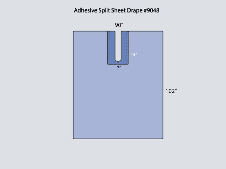 Split,Drape,Adhesive